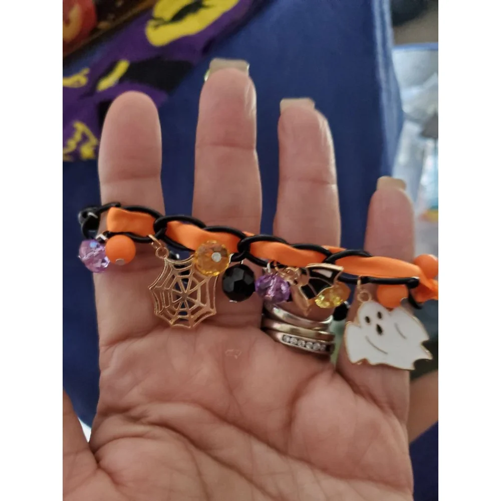 Skeleston Halloween Bundle-Scary bag, Spooky Socks, bracelet & Glow item
